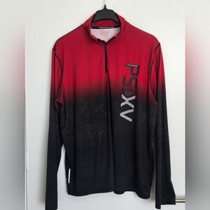 Polo by Ralph Lauren Red and Black Gradient Polo Shirt